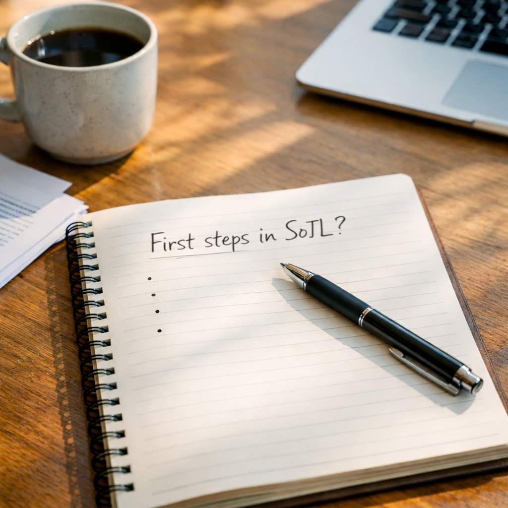 Starting with SoTL: finding a clear first step