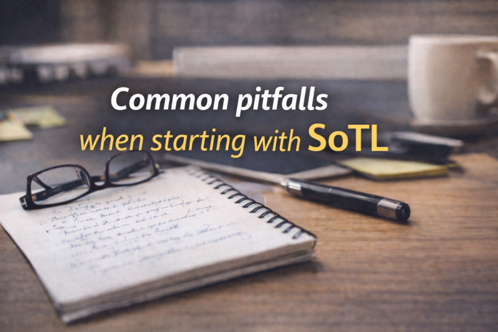 When a teaching question refuses to disappear: starting with SoTL